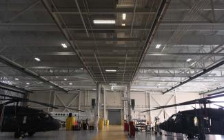 Rhode Island Army National Guard Cuts Energy Use building